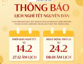 THÔNG BÁO LỊCH NGHỈ TẾT NGUYÊN ĐÁN BÍNH NGỌ 2026